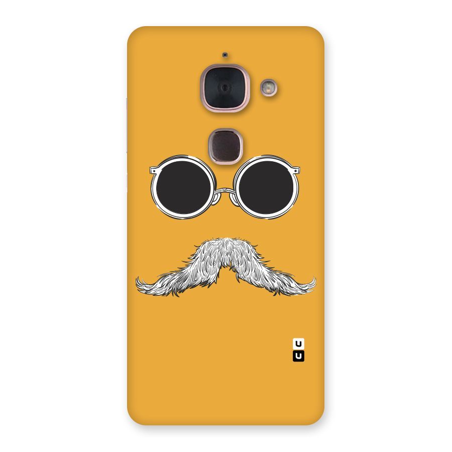 Sassy Mustache Back Case for Le Max 2