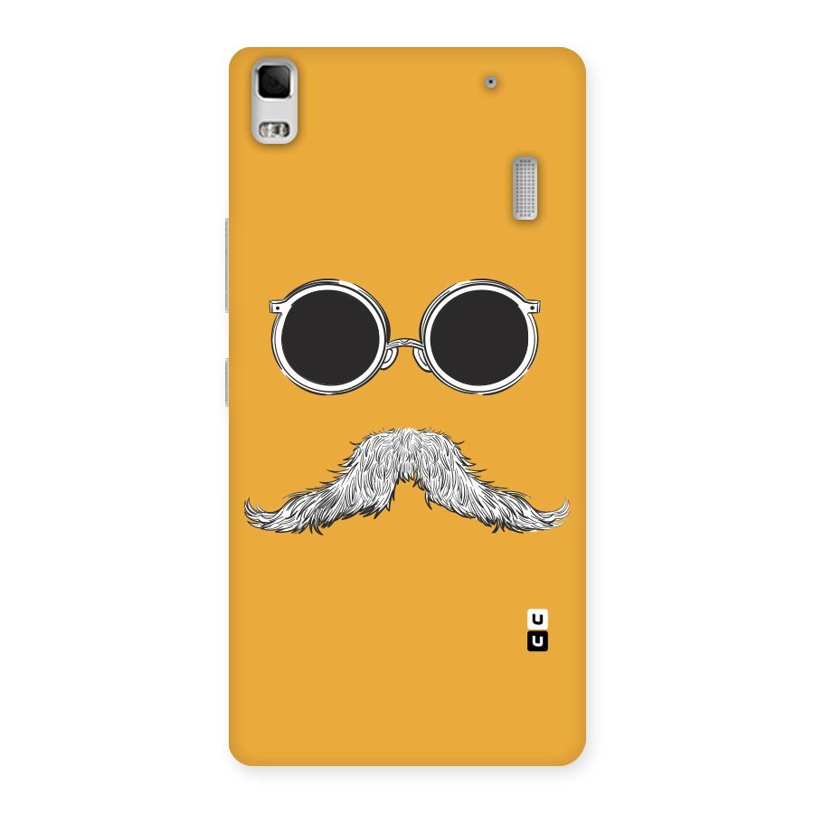 Sassy Mustache Back Case for Lenovo K3 Note