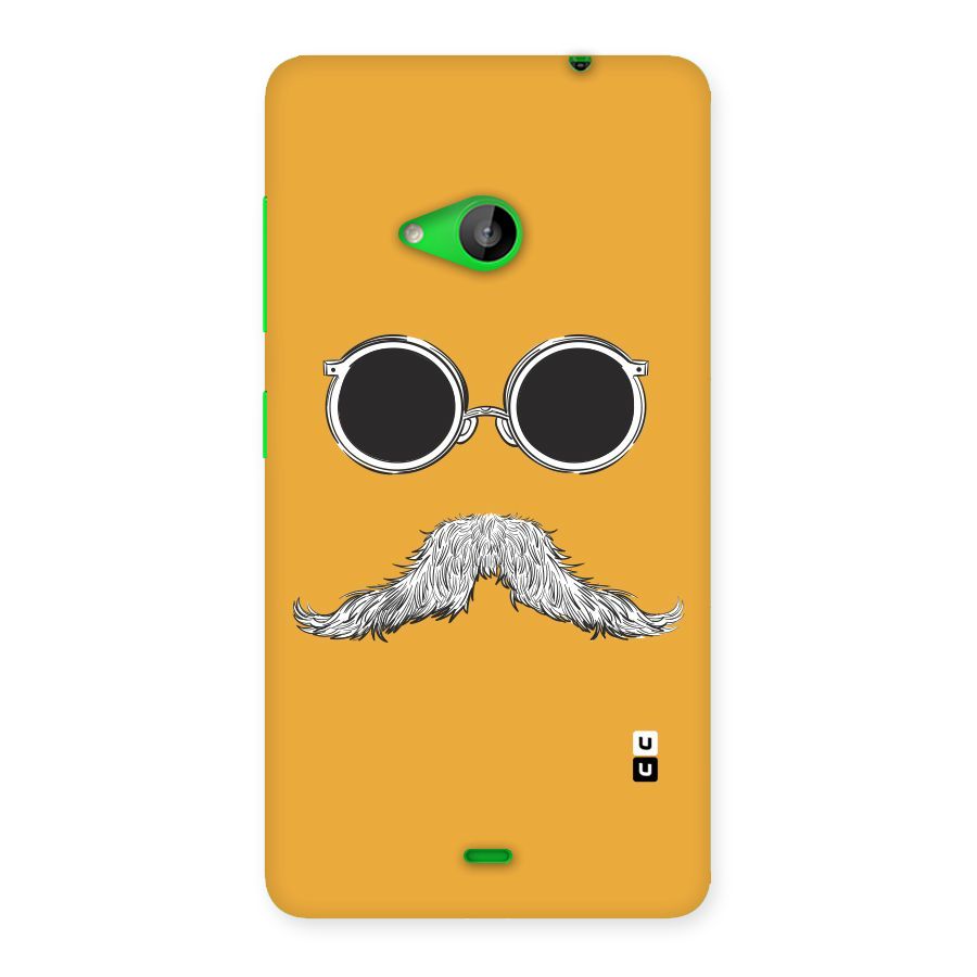 Sassy Mustache Back Case for Lumia 535