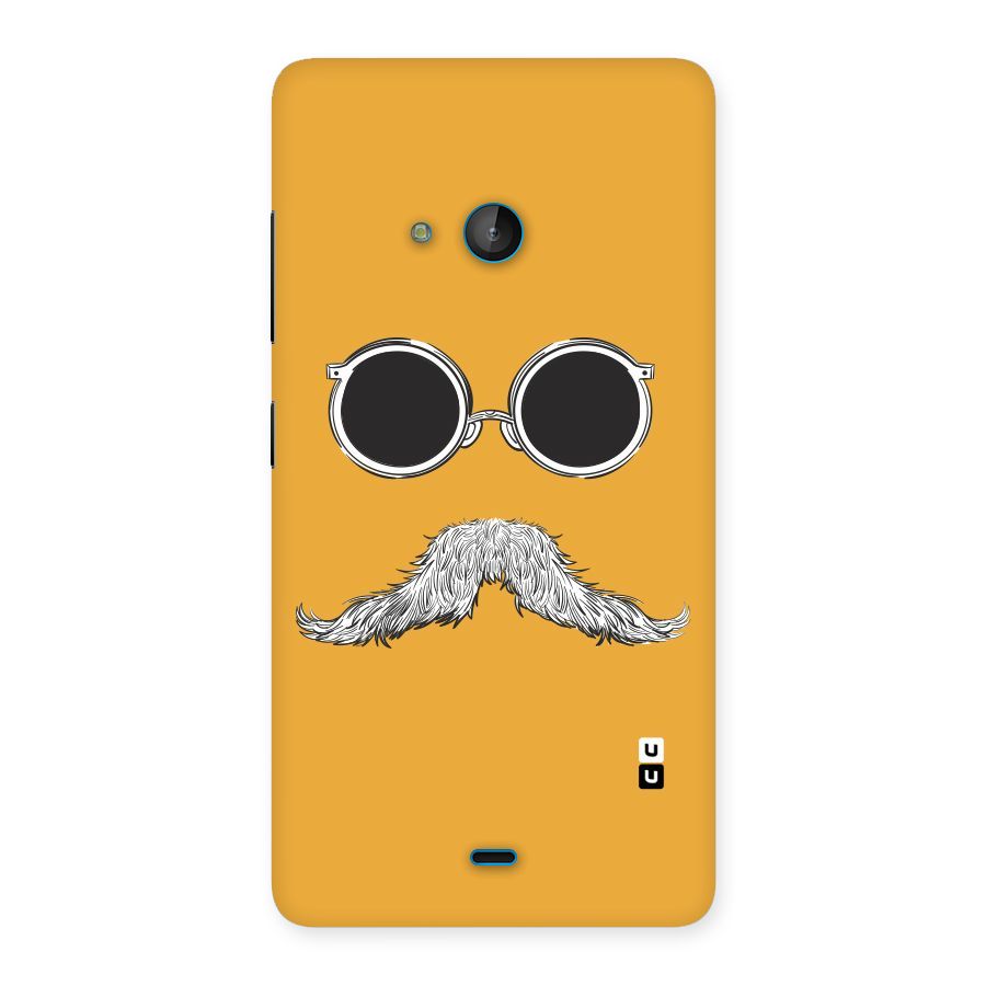 Sassy Mustache Back Case for Lumia 540