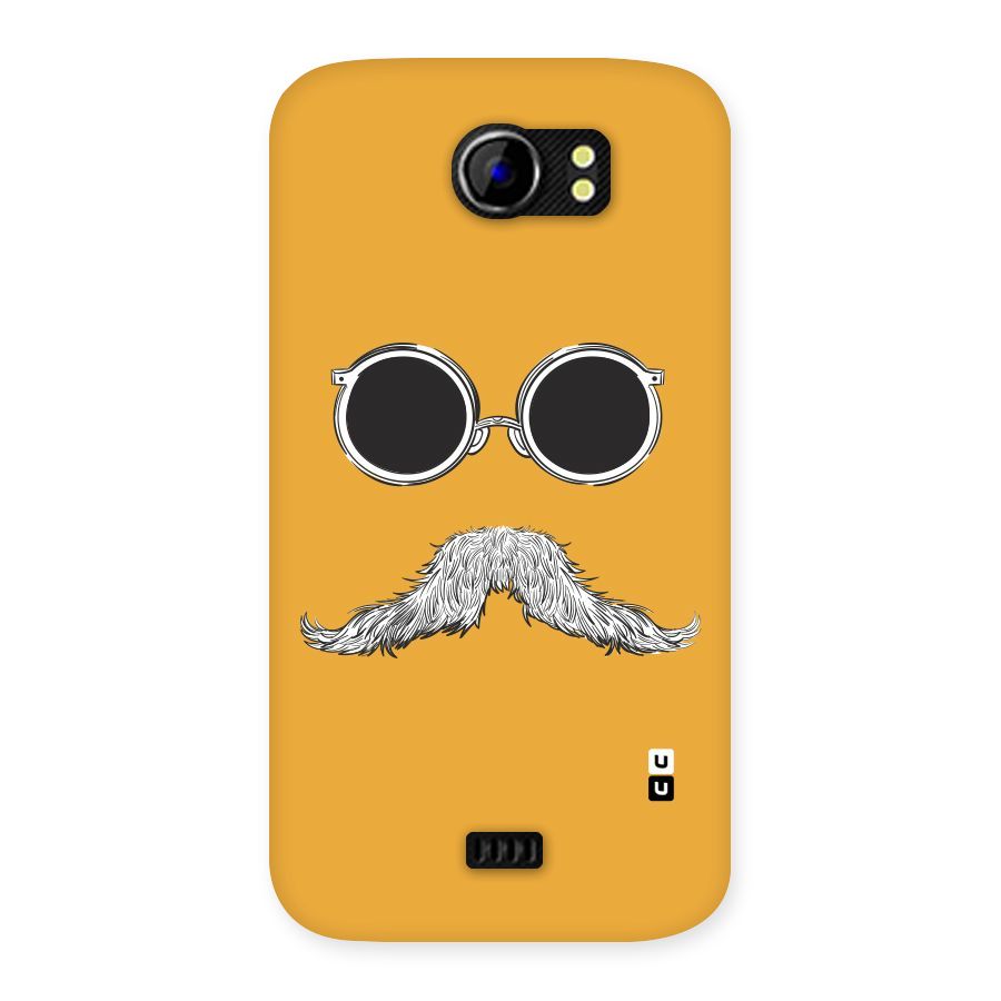 Sassy Mustache Back Case for Micromax Canvas 2 A110