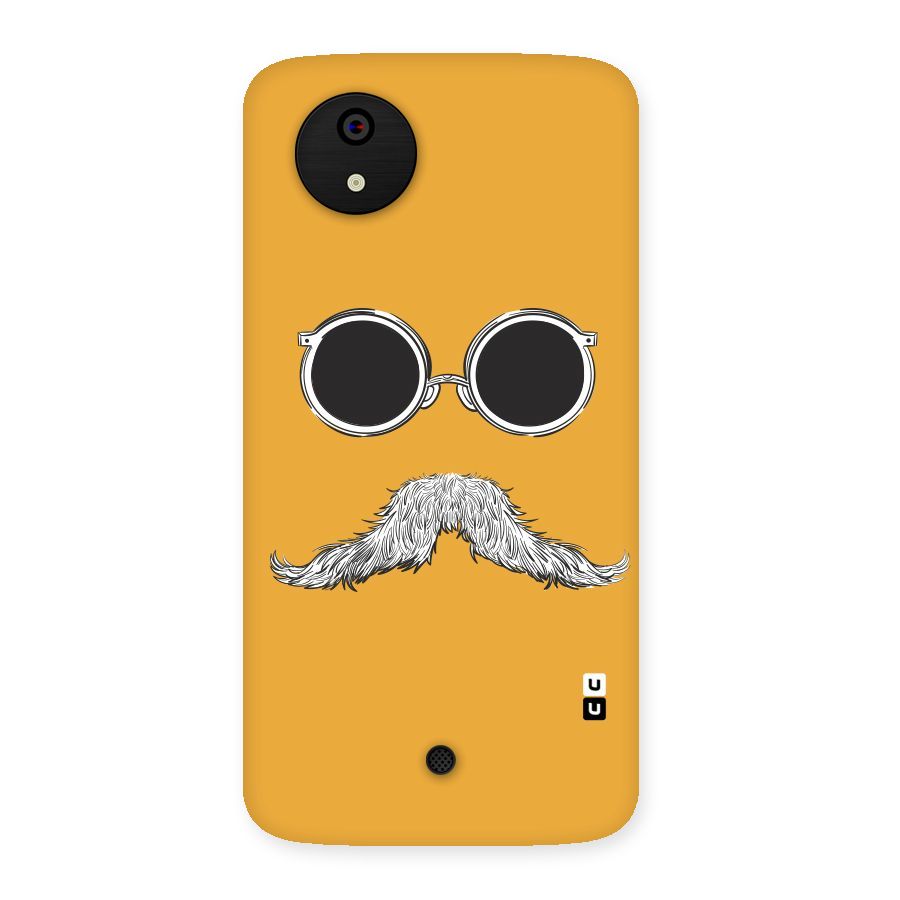 Sassy Mustache Back Case for Micromax Canvas A1