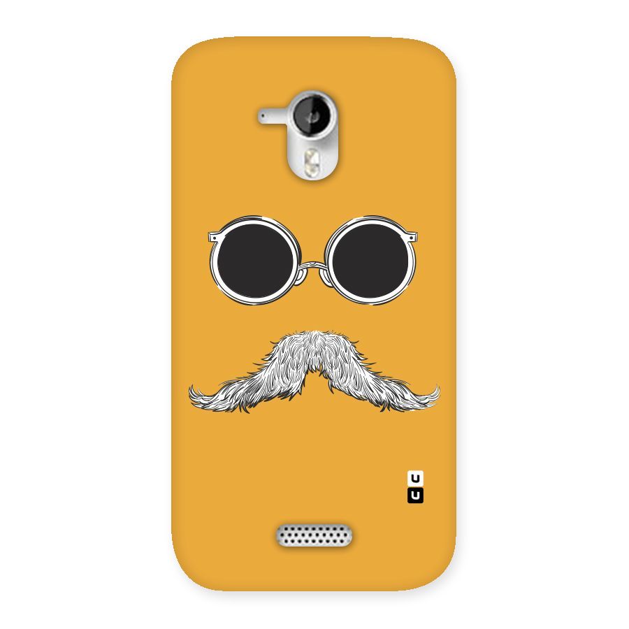 Sassy Mustache Back Case for Micromax Canvas HD A116
