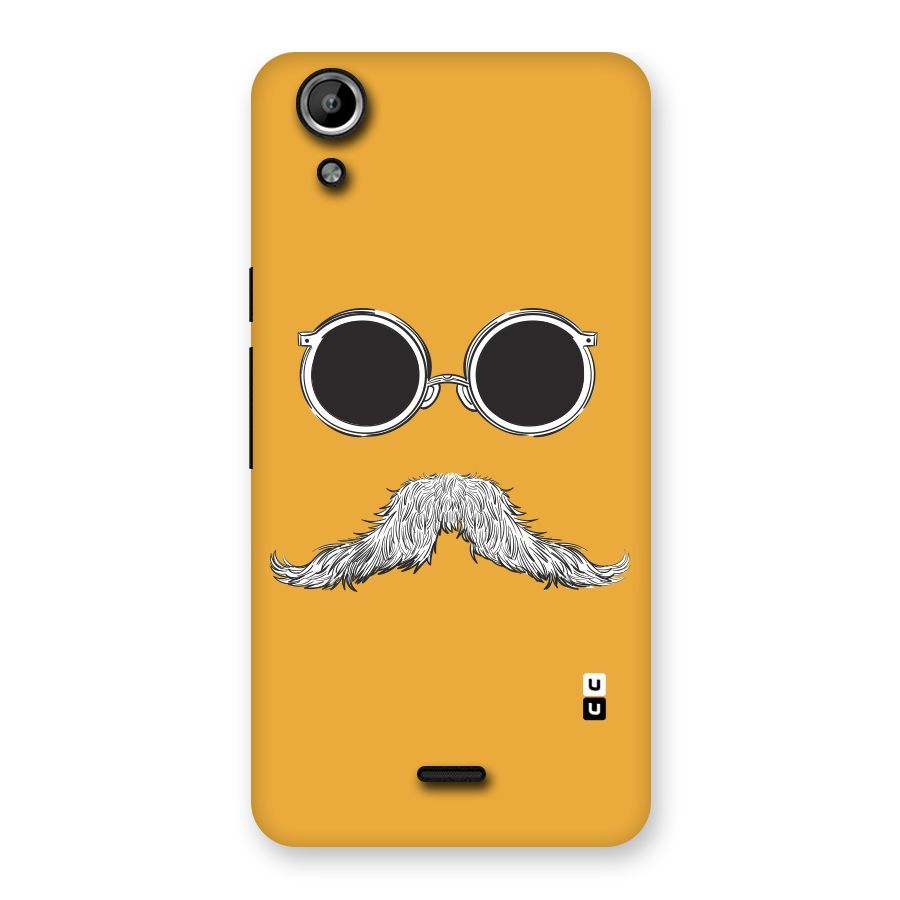 Sassy Mustache Back Case for Micromax Canvas Selfie Lens Q345