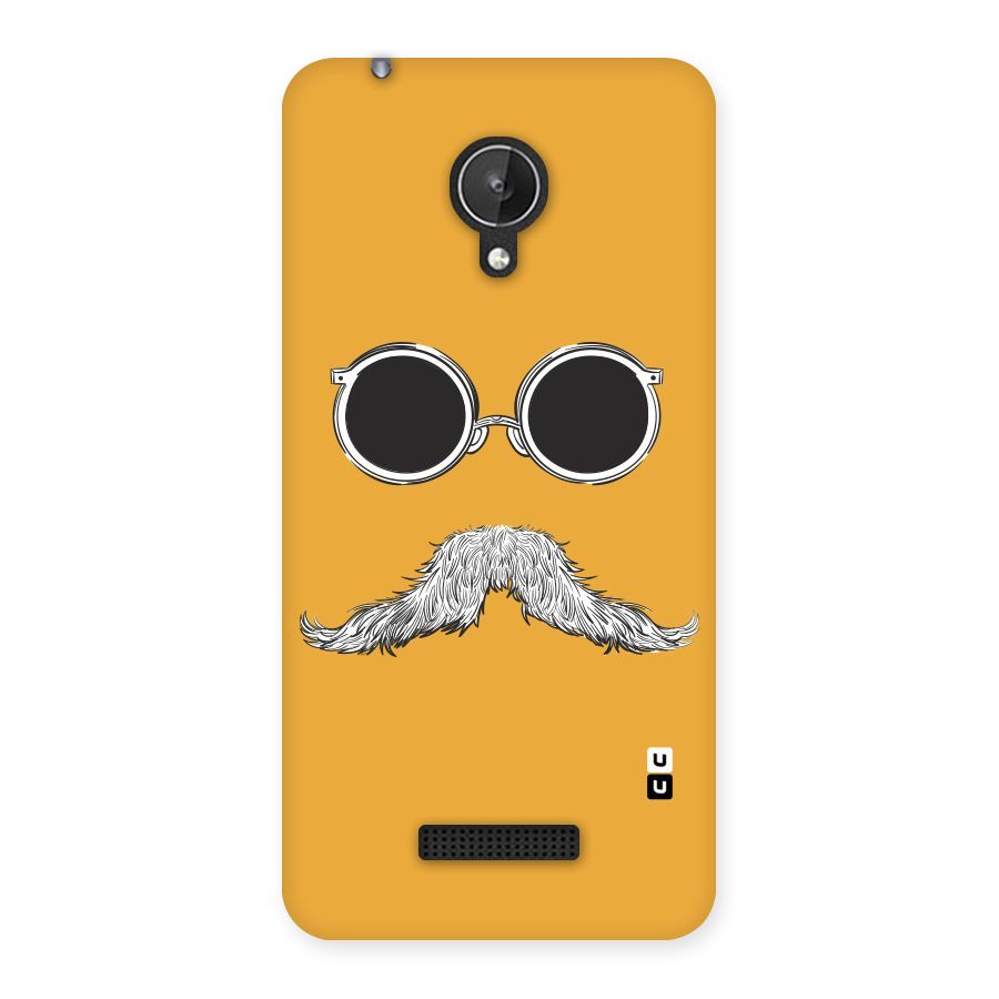 Sassy Mustache Back Case for Micromax Canvas Spark Q380
