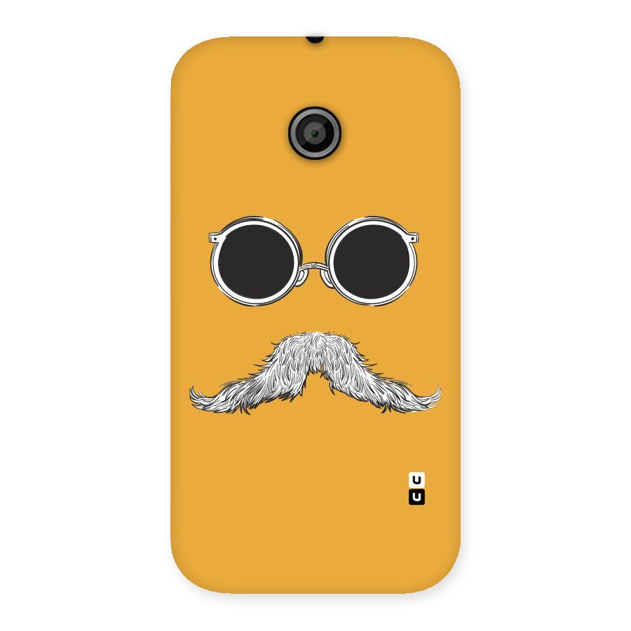 Sassy Mustache Back Case for Moto E
