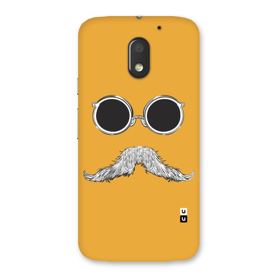 Sassy Mustache Back Case for Moto E3 Power