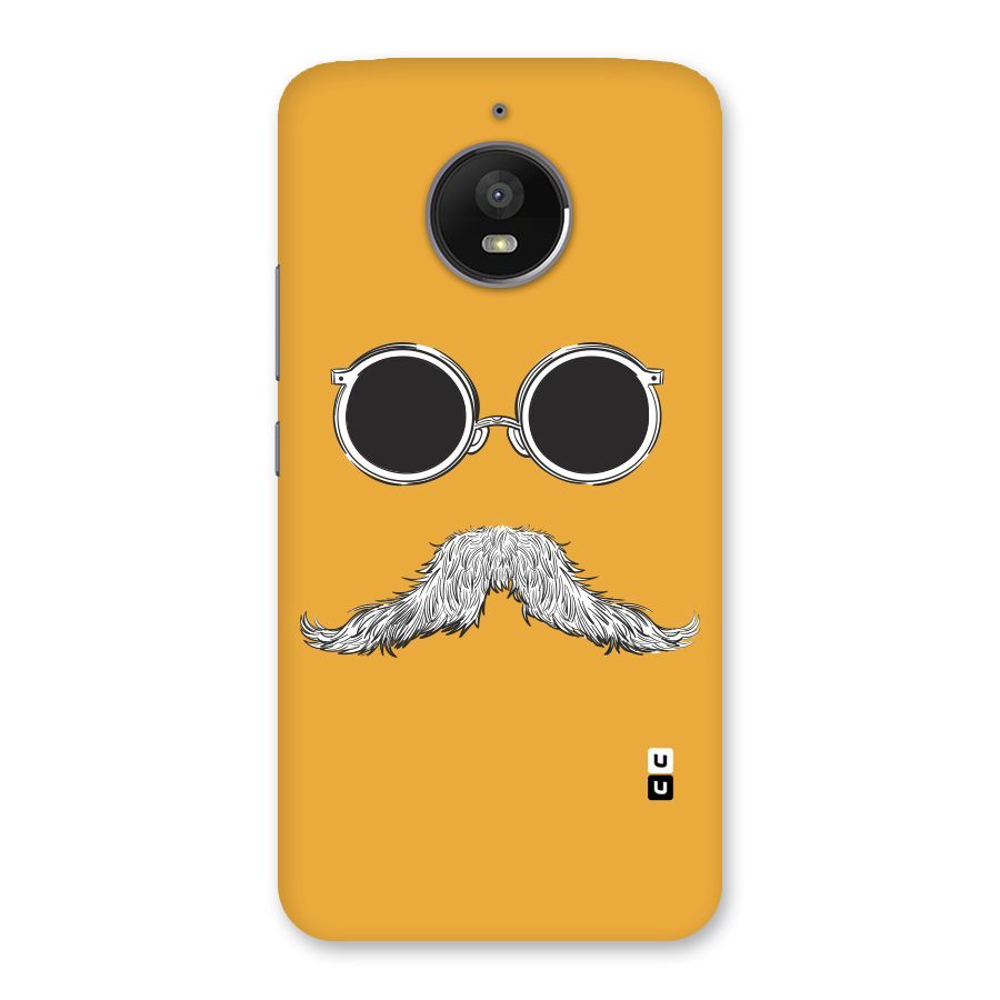 Sassy Mustache Back Case for Moto E4 Plus