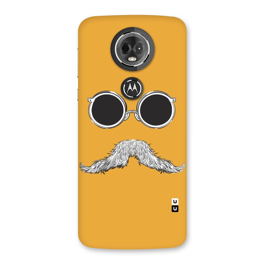 Sassy Mustache Back Case for Moto E5 Plus