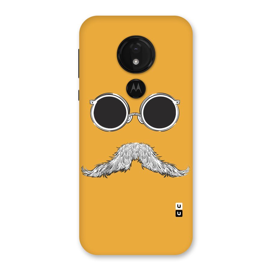 Sassy Mustache Back Case for Moto G7 Power