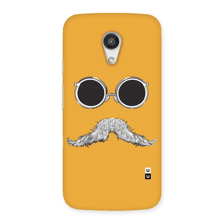 Sassy Mustache Back Case for Moto G 2nd Gen