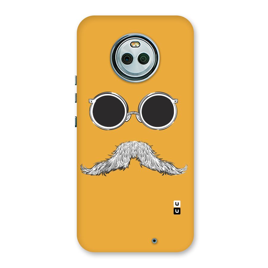 Sassy Mustache Back Case for Moto X4