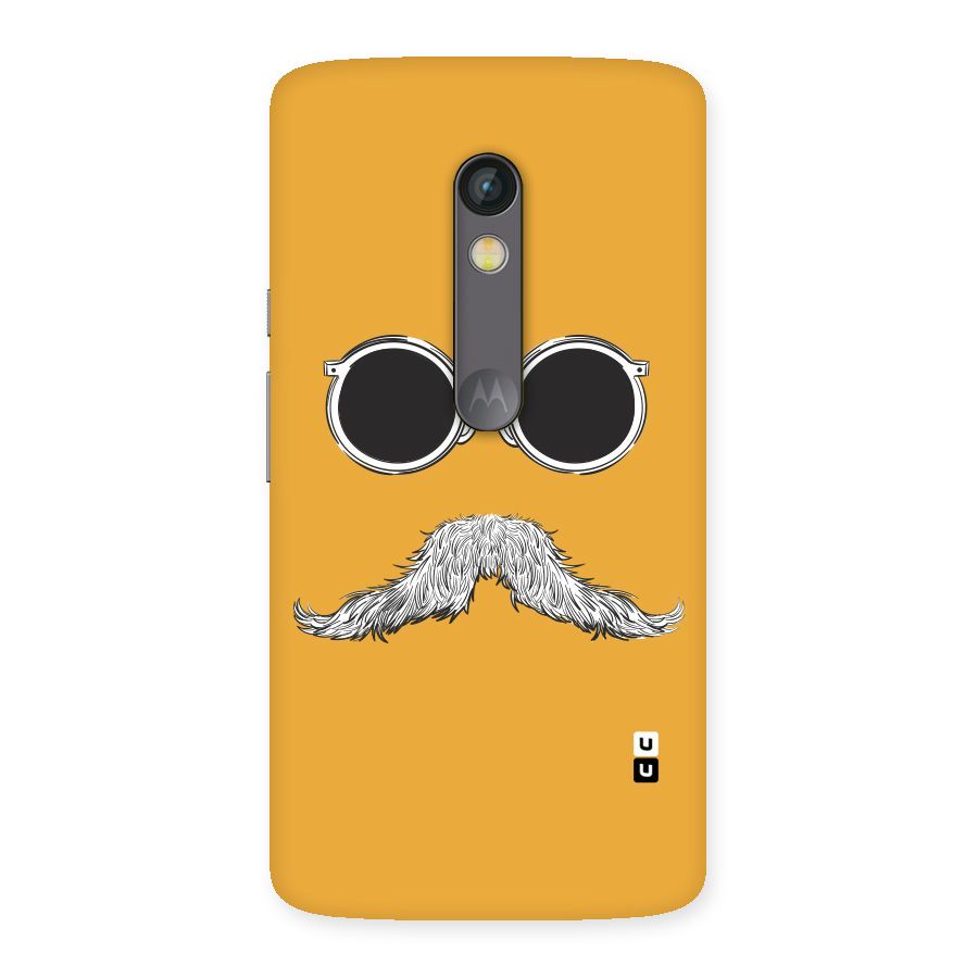 Sassy Mustache Back Case for Moto X Play
