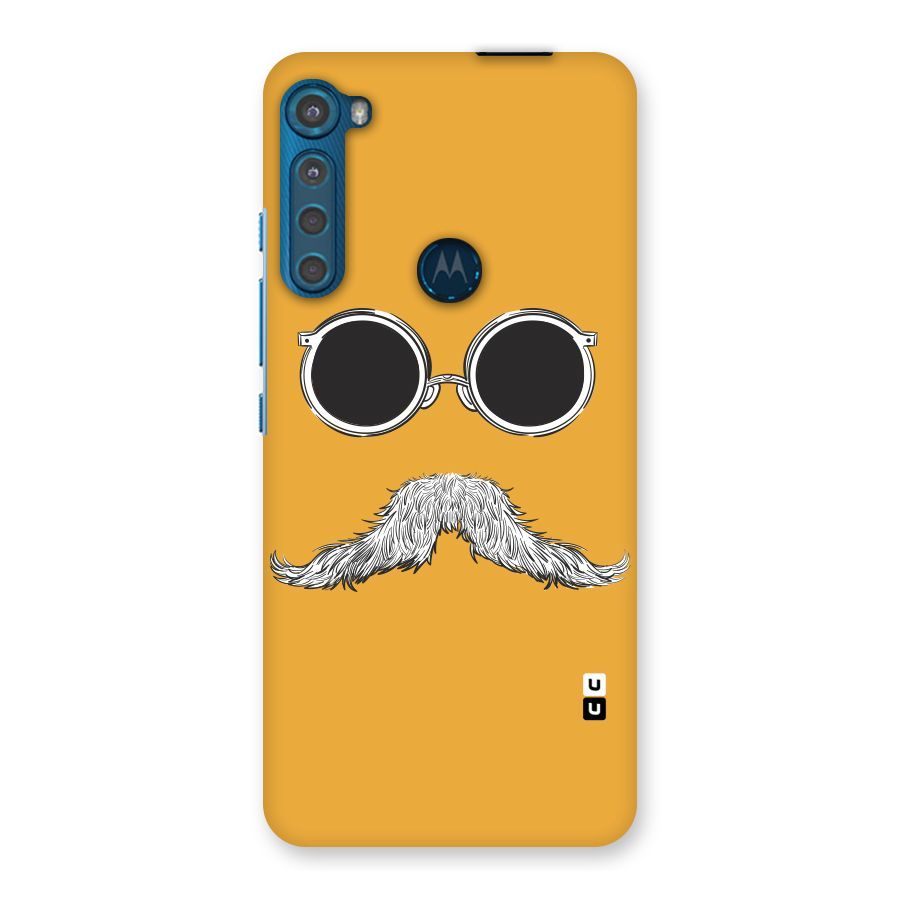 Sassy Mustache Back Case for Motorola One Fusion Plus