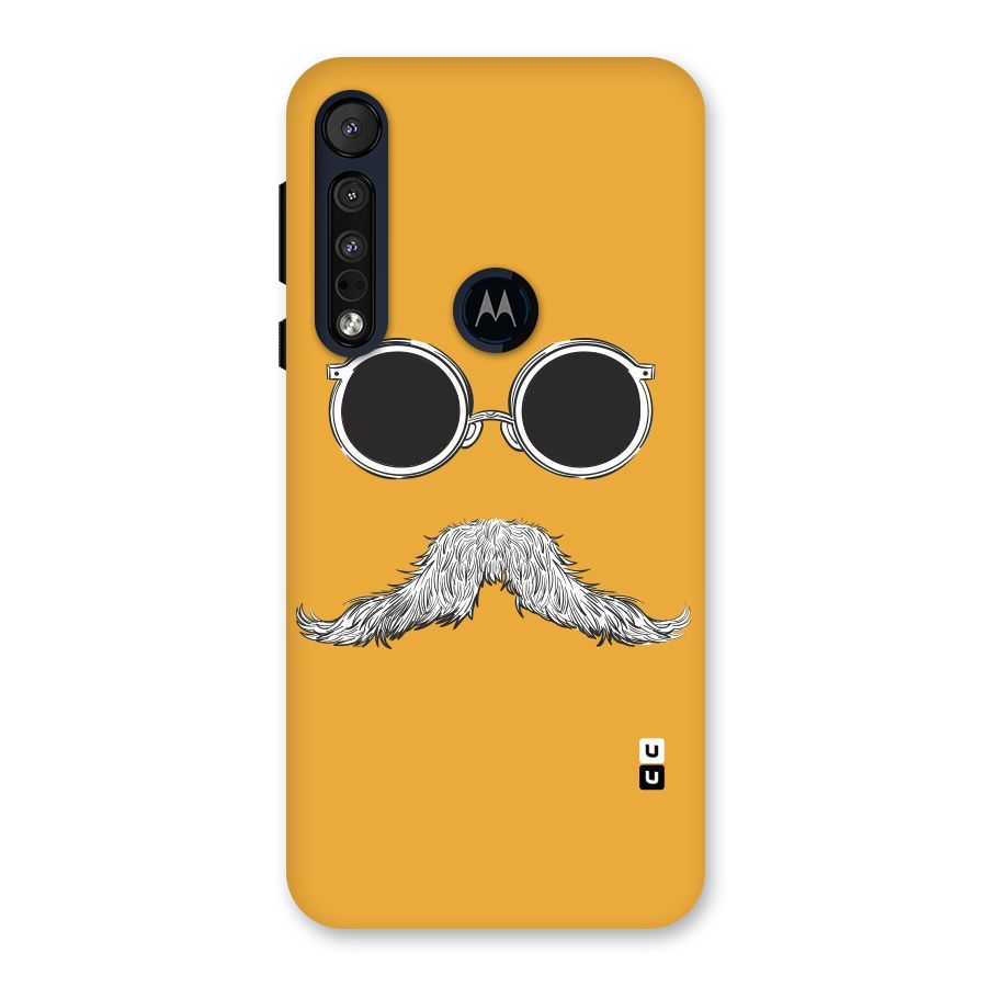 Sassy Mustache Back Case for Motorola One Macro