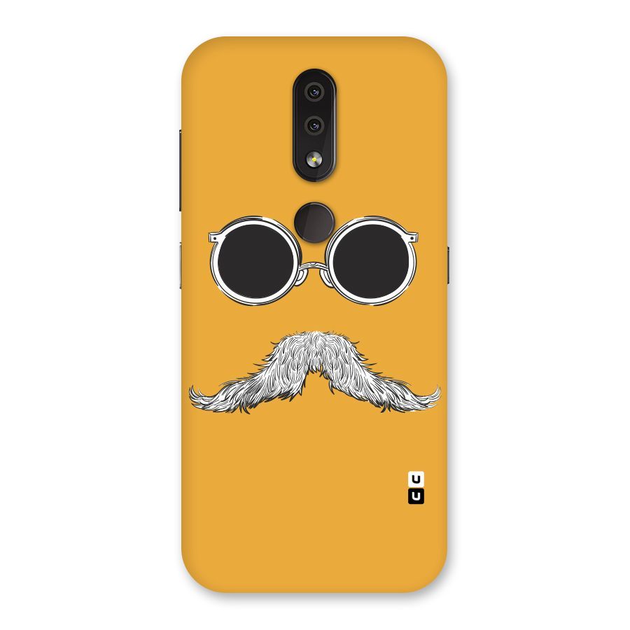 Sassy Mustache Back Case for Nokia 4.2