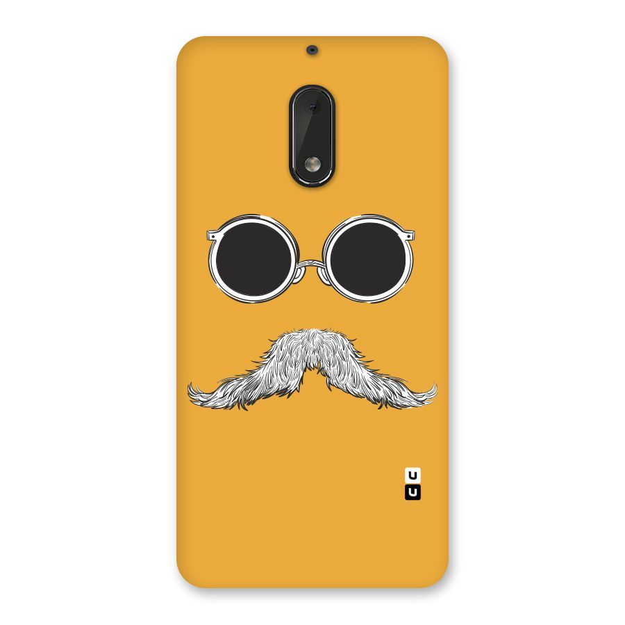 Sassy Mustache Back Case for Nokia 6