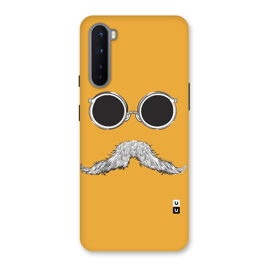 Sassy Mustache Back Case for OnePlus Nord