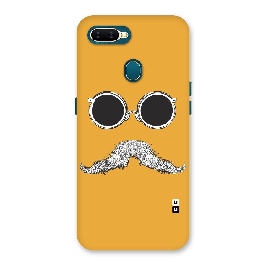 Sassy Mustache Back Case for Oppo A11k