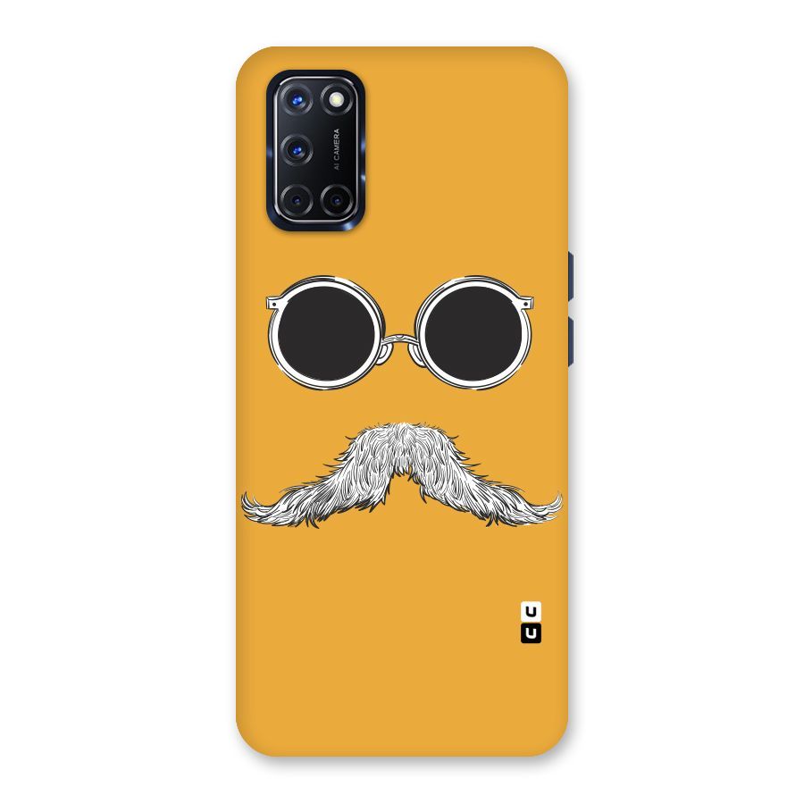 Sassy Mustache Back Case for Oppo A52
