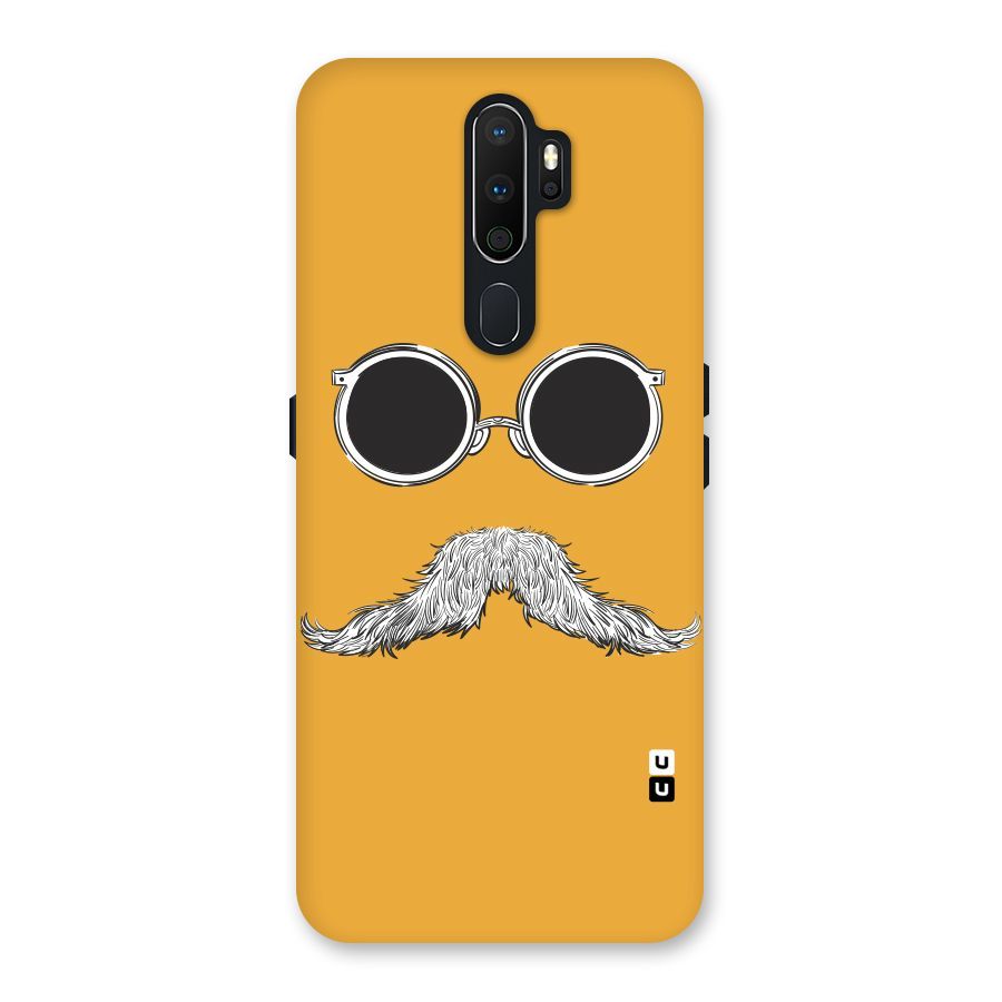 Sassy Mustache Back Case for Oppo A5 (2020)