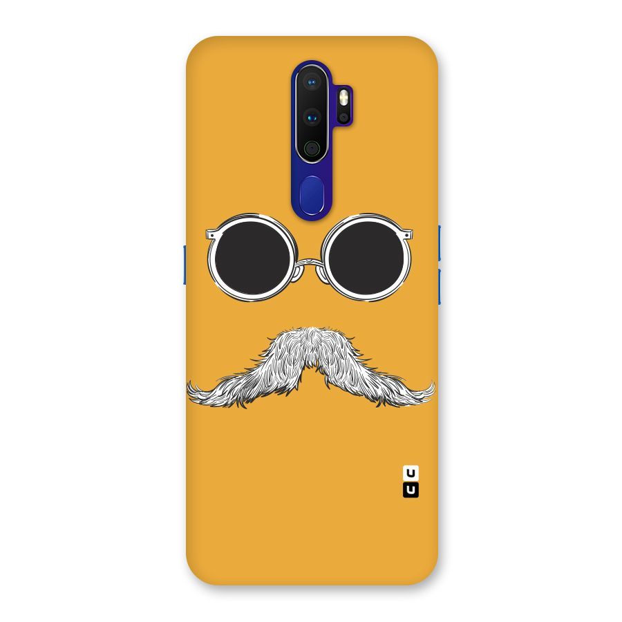 Sassy Mustache Back Case for Oppo A9 (2020)