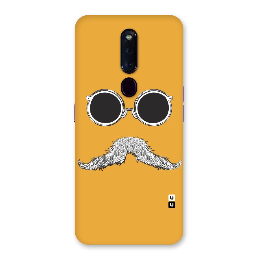 Sassy Mustache Back Case for Oppo F11 Pro