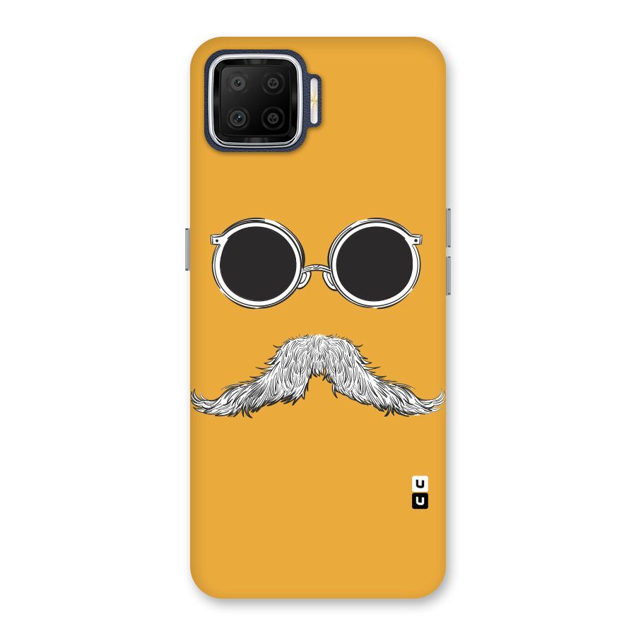 Sassy Mustache Back Case for Oppo F17