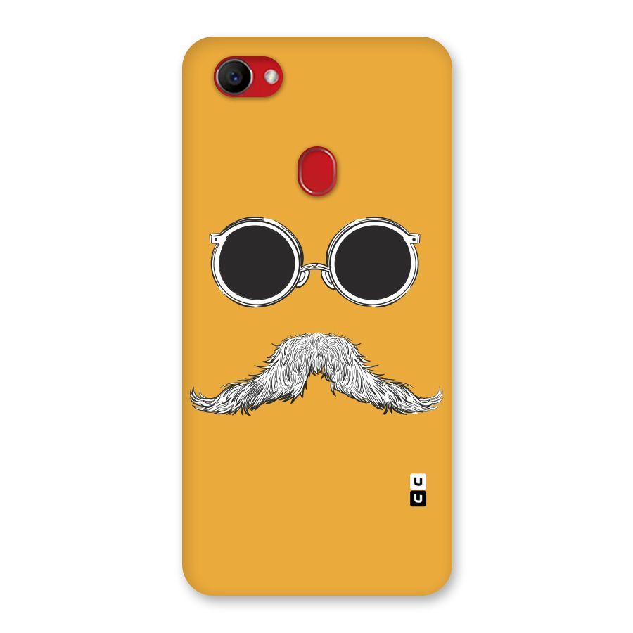 Sassy Mustache Back Case for Oppo F7