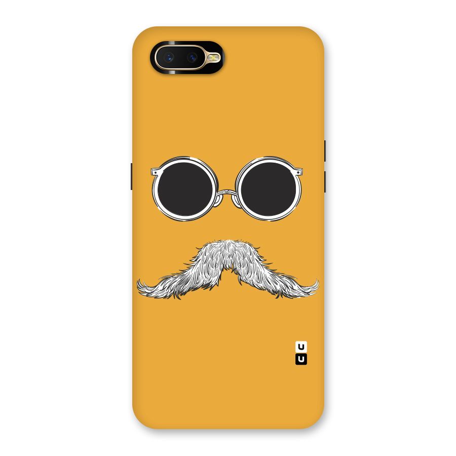Sassy Mustache Back Case for Oppo K1