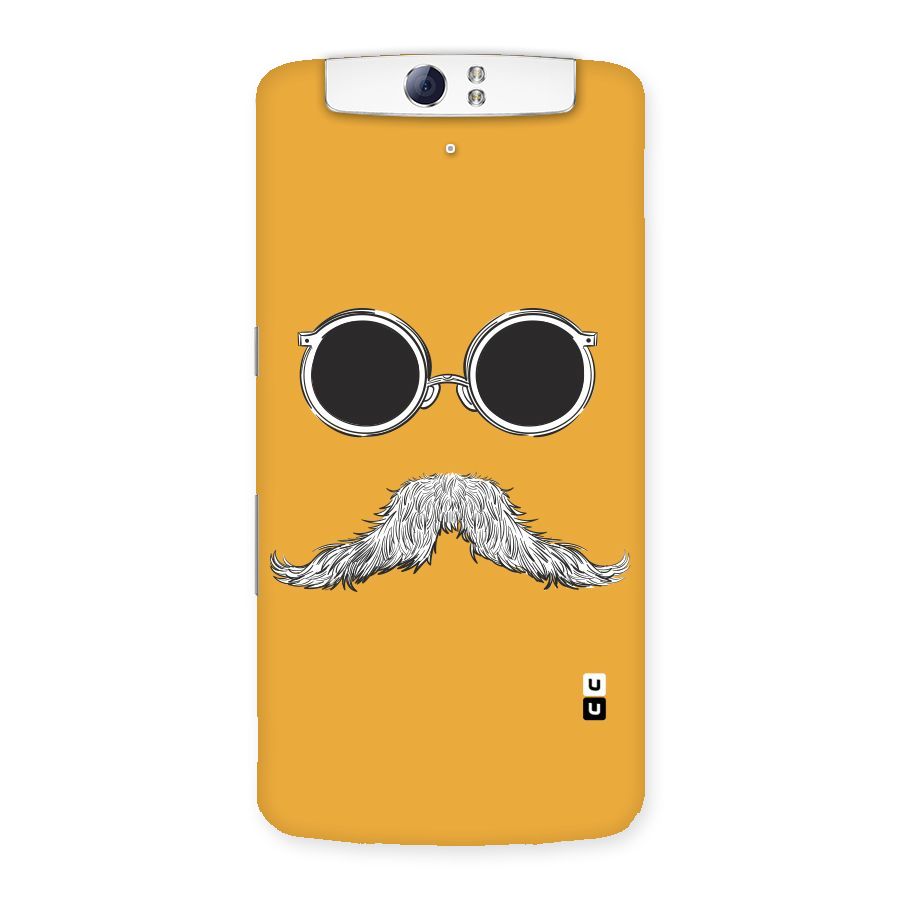 Sassy Mustache Back Case for Oppo N1