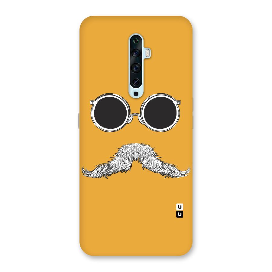 Sassy Mustache Back Case for Oppo Reno2 Z