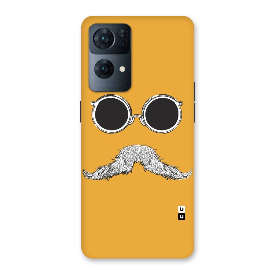 Sassy Mustache Back Case for Oppo Reno7 Pro 5G