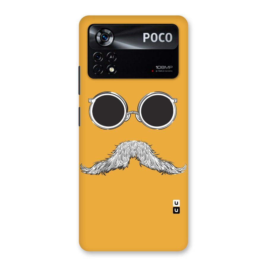 Sassy Mustache Back Case for Poco X4 Pro 5G
