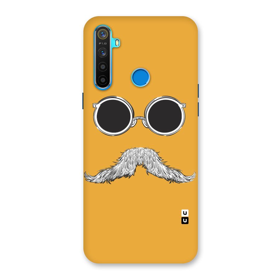 Sassy Mustache Back Case for Realme 5