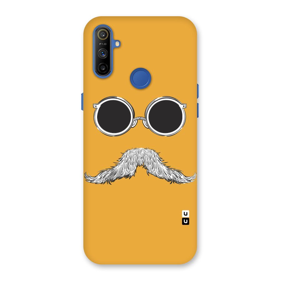 Sassy Mustache Back Case for Realme Narzo 10A