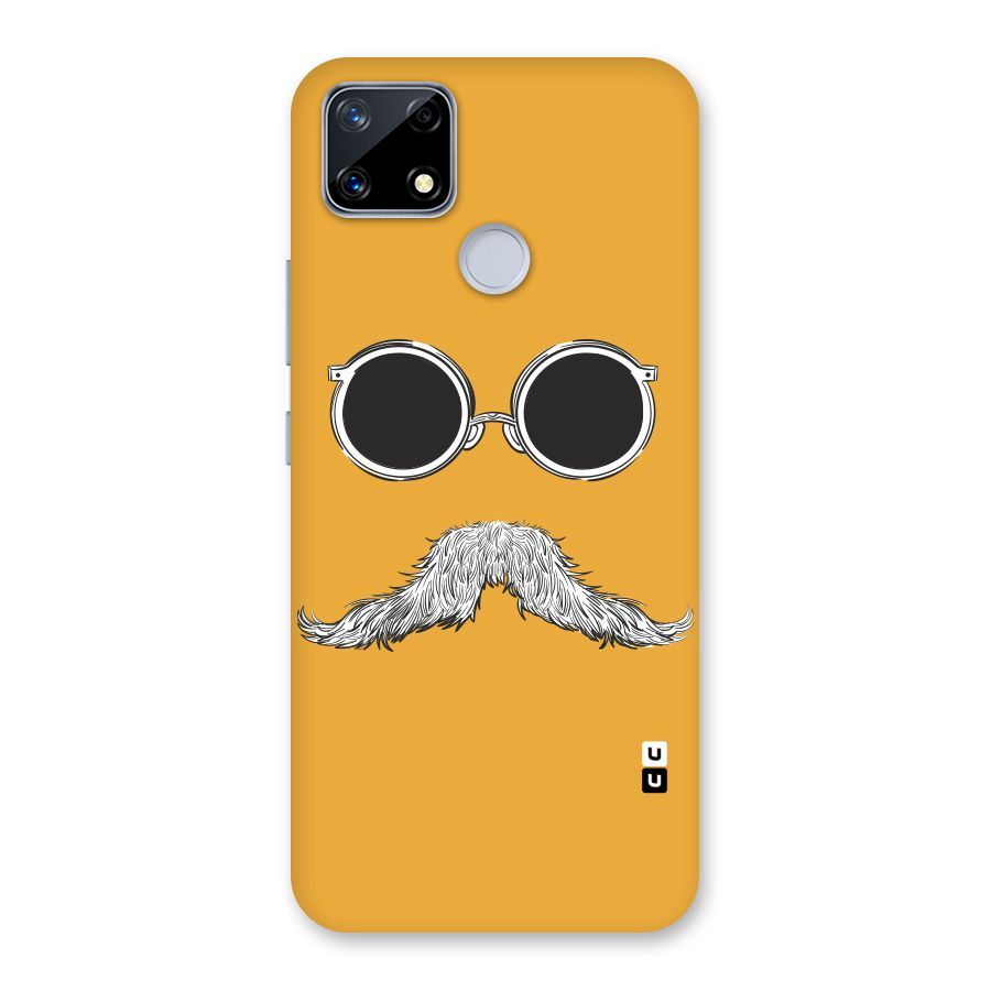 Sassy Mustache Back Case for Realme Narzo 20
