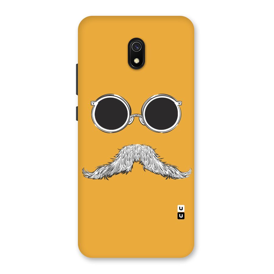 Sassy Mustache Back Case for Redmi 8A