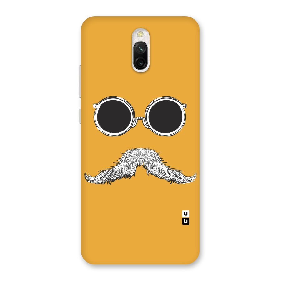 Sassy Mustache Back Case for Redmi 8A Dual
