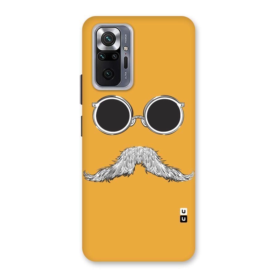 Sassy Mustache Back Case for Redmi Note 10 Pro