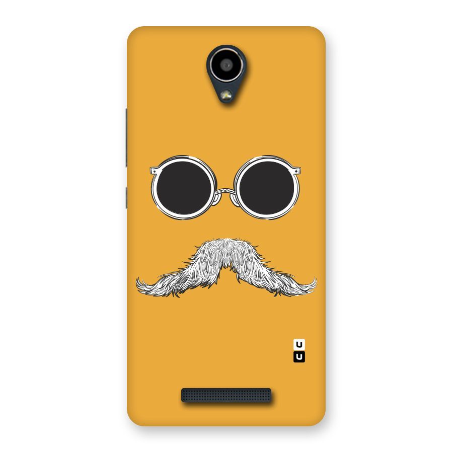 Sassy Mustache Back Case for Redmi Note 2