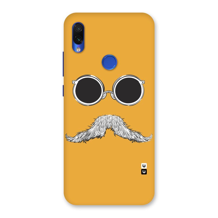 Sassy Mustache Back Case for Redmi Note 7S