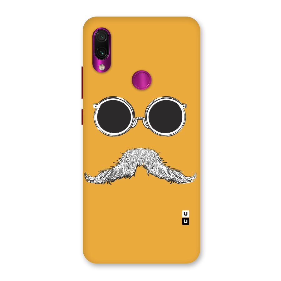 Sassy Mustache Back Case for Redmi Note 7 Pro