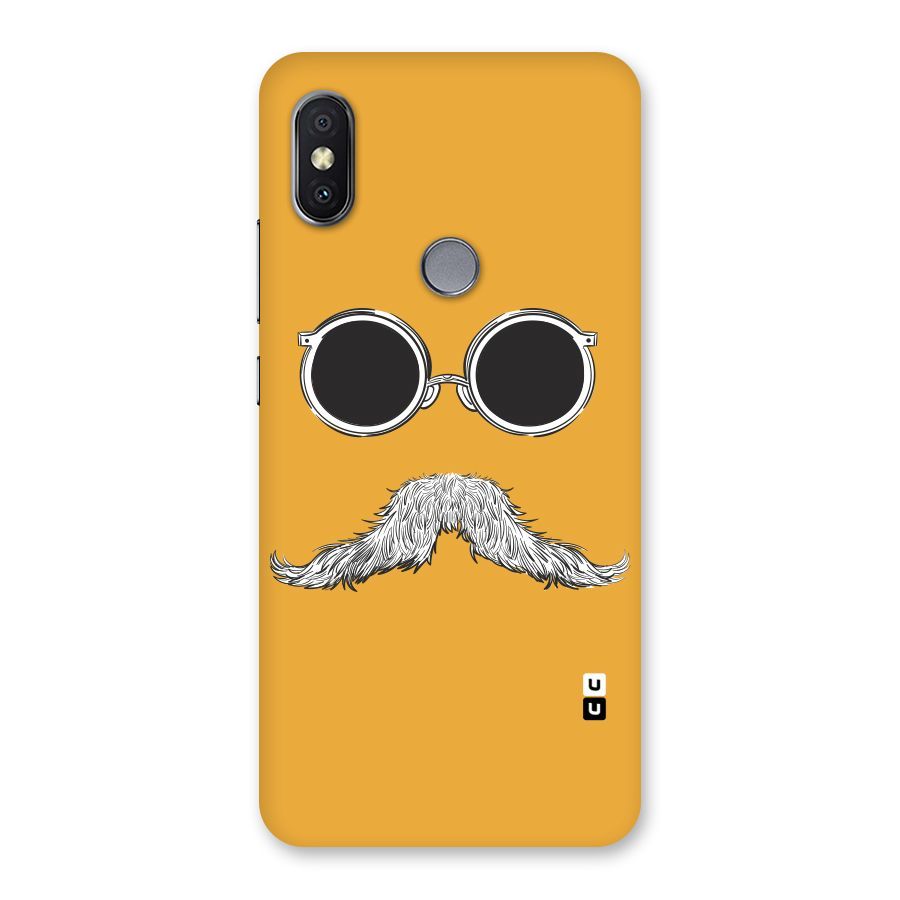 Sassy Mustache Back Case for Redmi Y2