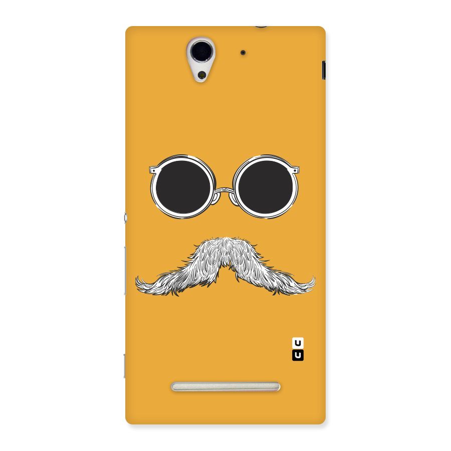 Sassy Mustache Back Case for Sony Xperia C3
