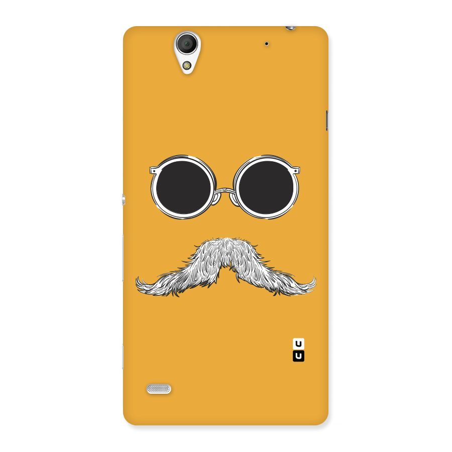 Sassy Mustache Back Case for Sony Xperia C4