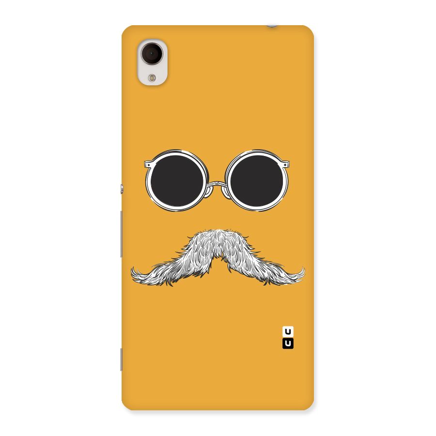 Sassy Mustache Back Case for Sony Xperia M4