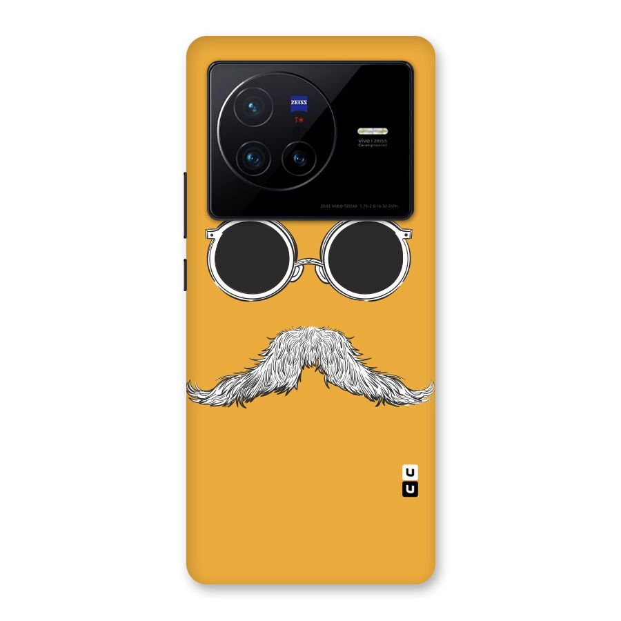 Sassy Mustache Back Case for Vivo X80