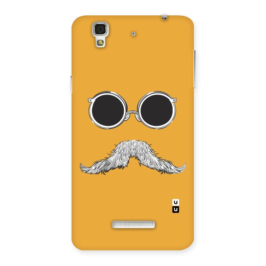 Sassy Mustache Back Case for Yu Yureka