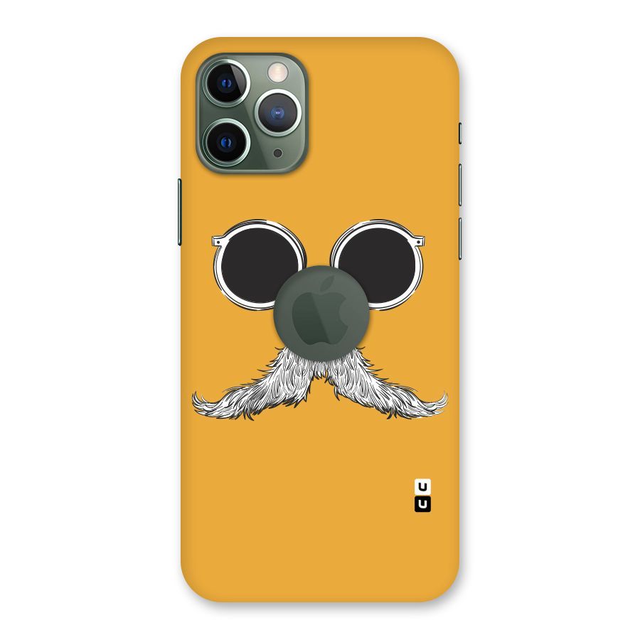 Sassy Mustache Back Case for iPhone 11 Pro Logo  Cut